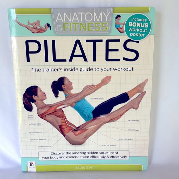 ISABEL EISEN Other - PRE-OWNED Anatomy to Fitness Pilates Guide To Your Workout Book & Workout Poster